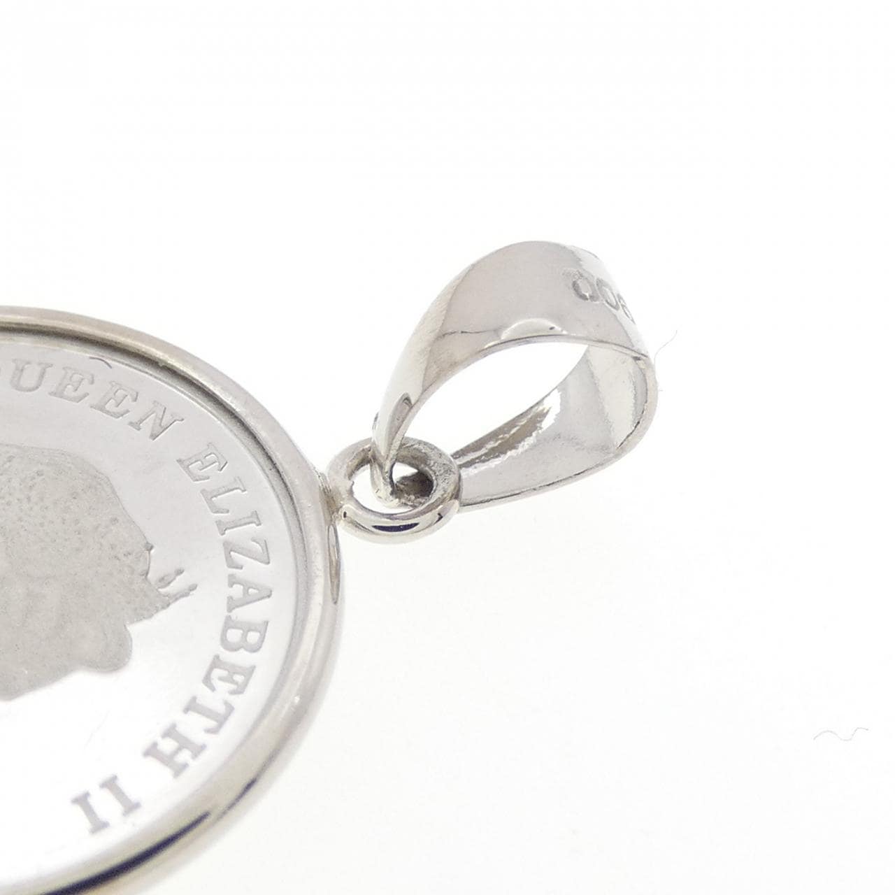 PT900(枠) コイン ペンダント