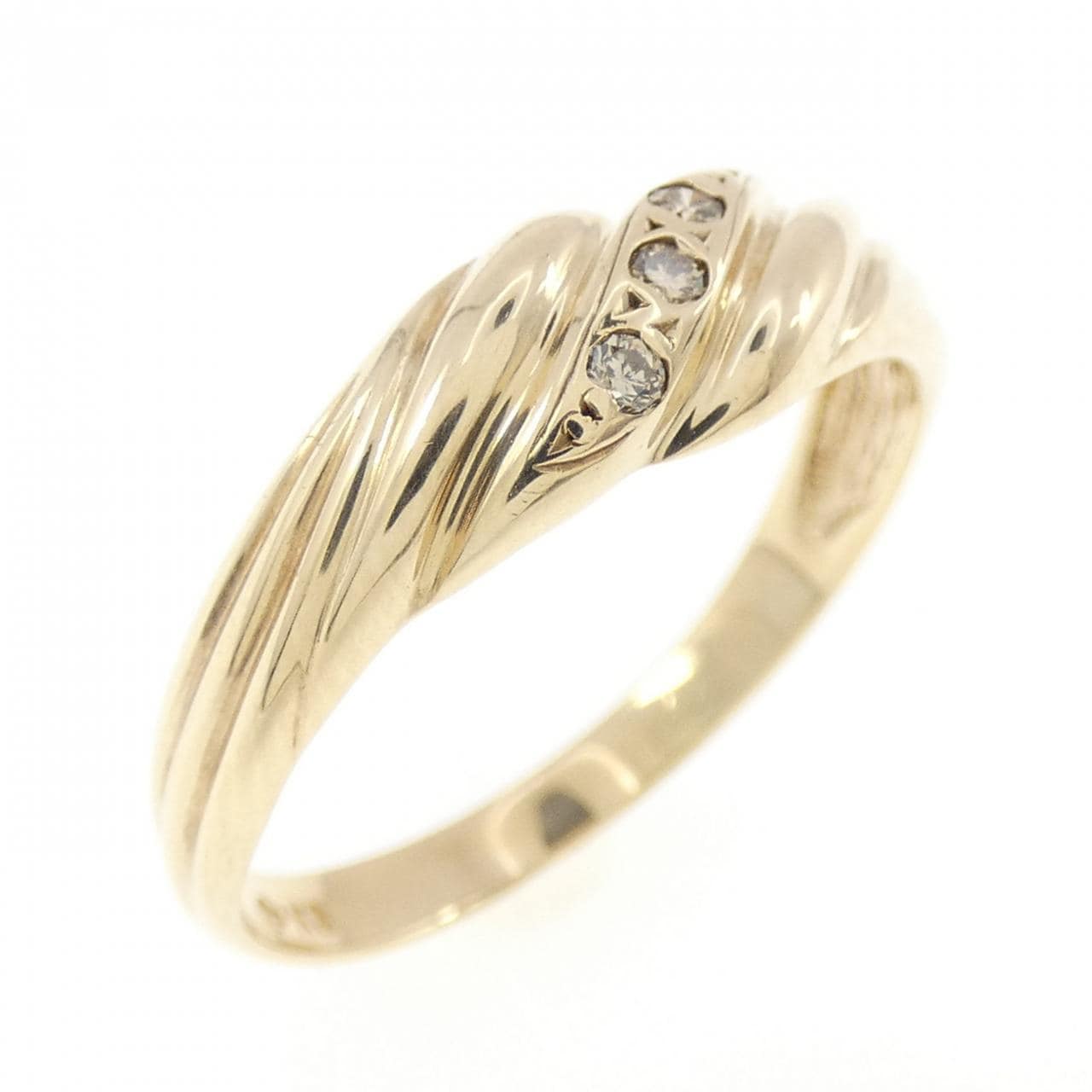 K9YG Diamond Ring