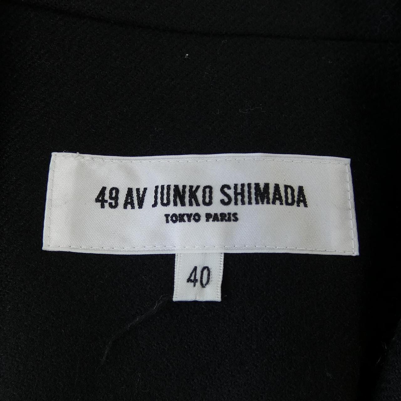 49アベニュージュンコシマダ 49AV.junko shimada チェスターコート