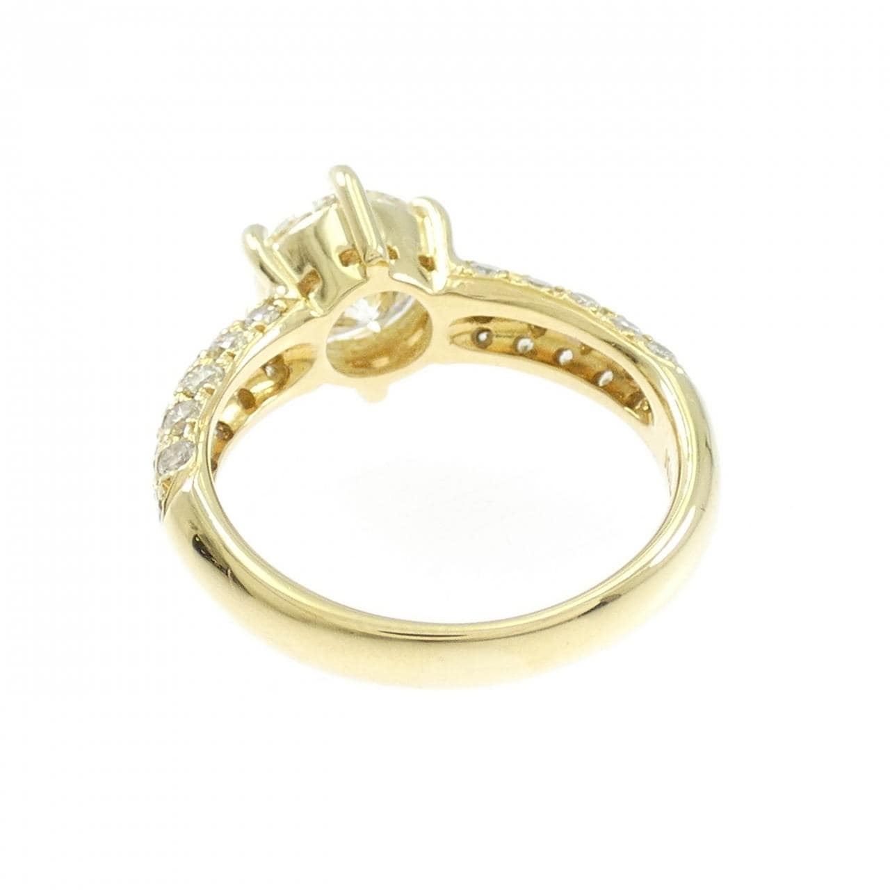 K18YG ダイヤモンド リング 1.41CT