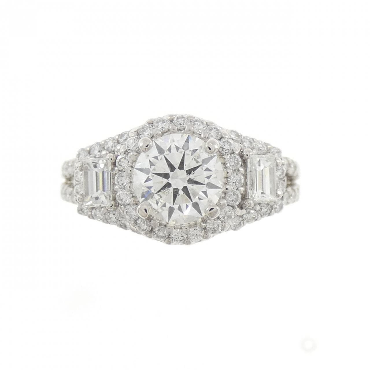 PT900 ダイヤモンド リング 1.021CT I SI2 VG