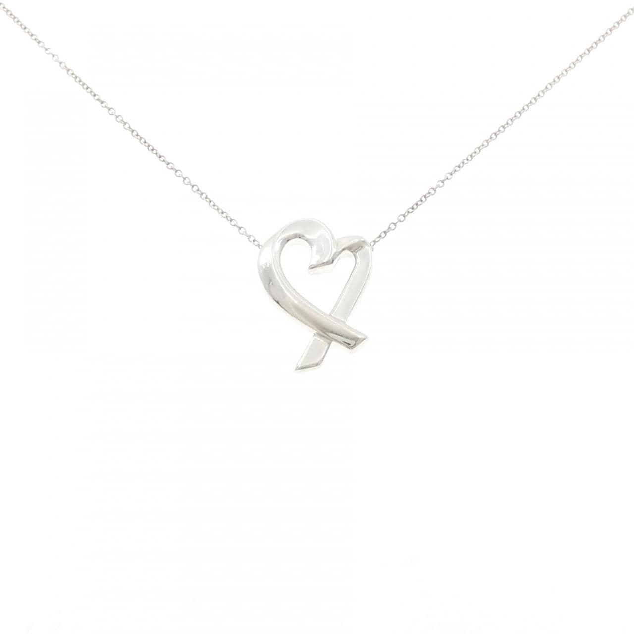 ティファニー ラビングハート ネックレス