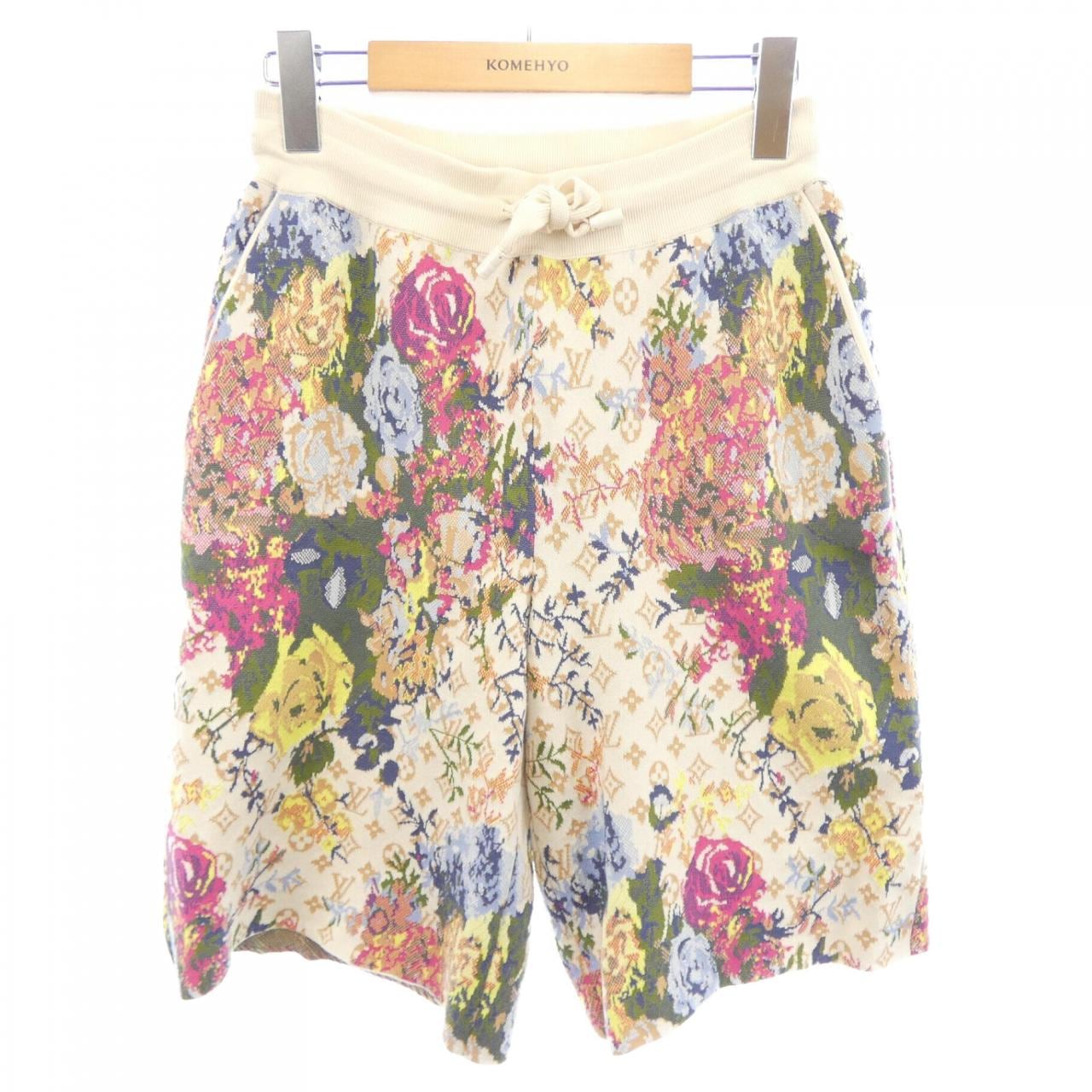 ルイヴィトン LOUIS VUITTON LVフラワーグラフィックジャカードショーツ HNN94WZLW ショートパンツ