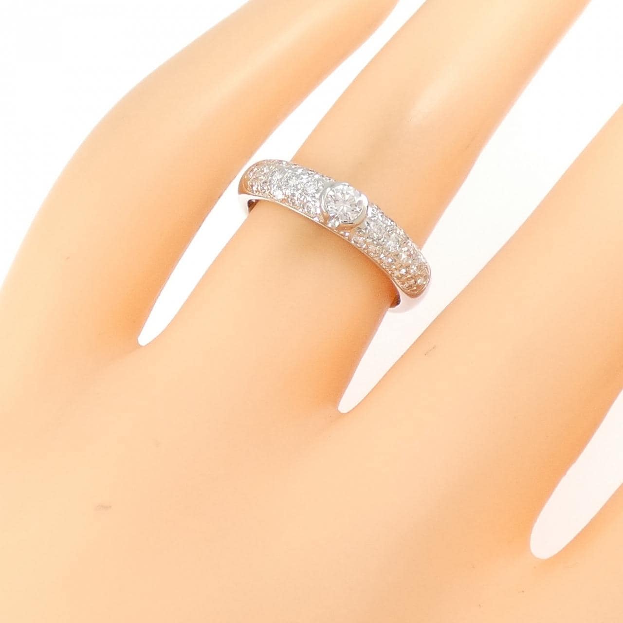 ミキモト ダイヤモンド リング 0.40CT