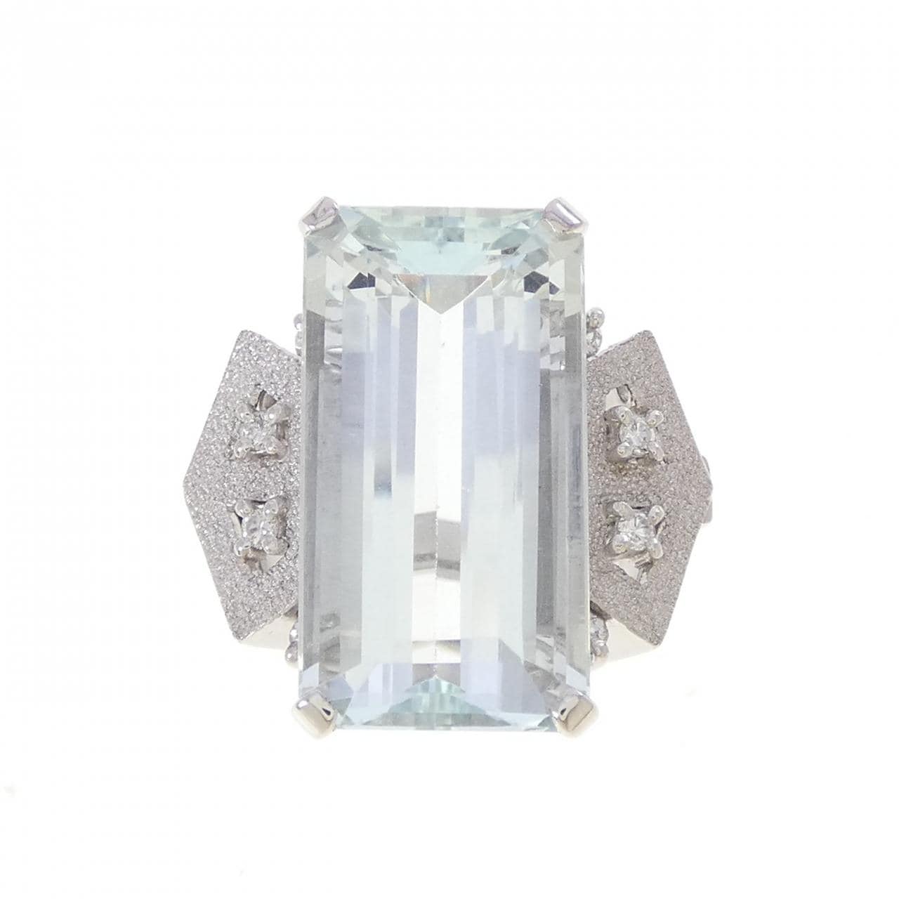 キウチケンジ アクアマリン リング 12.00CT