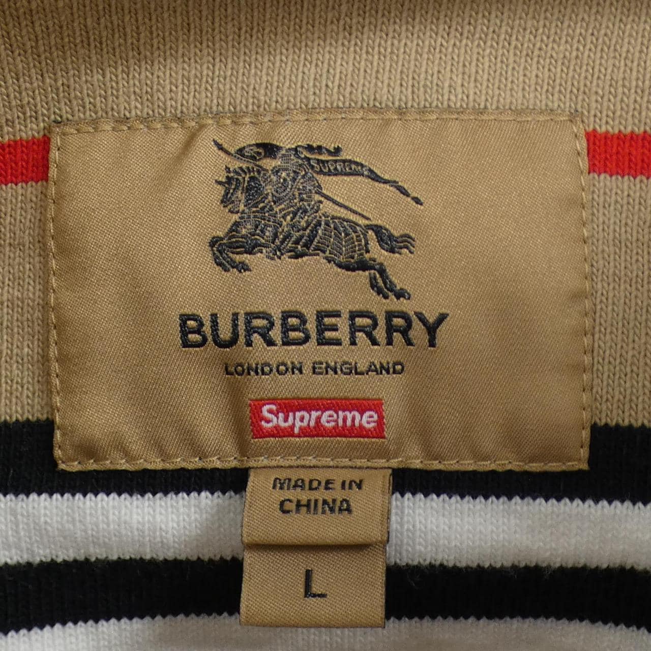 シュプリーム SUPREME BURBERRY ポロシャツ