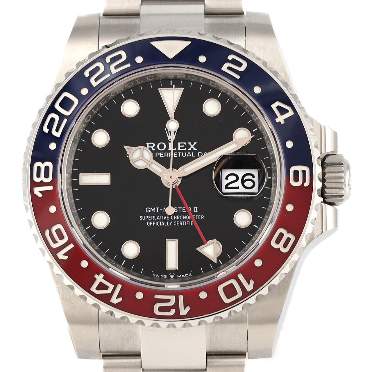 ロレックス GMTマスターⅡ 126710BLRO･3 SS 自動巻 ランダム番
