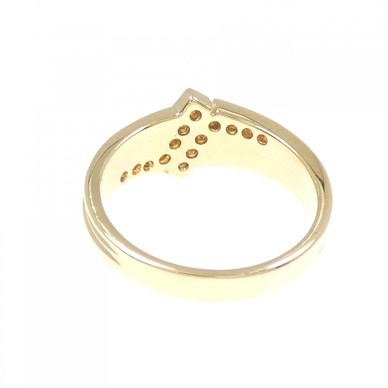 K18YG ダイヤモンド リング 0.15CT