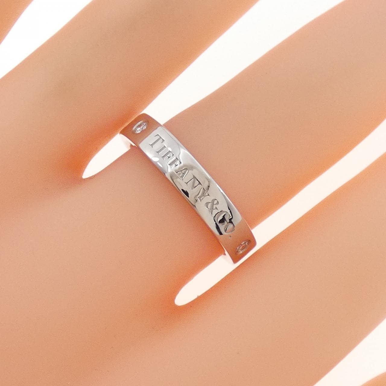 ティファニー フラット 3P リング