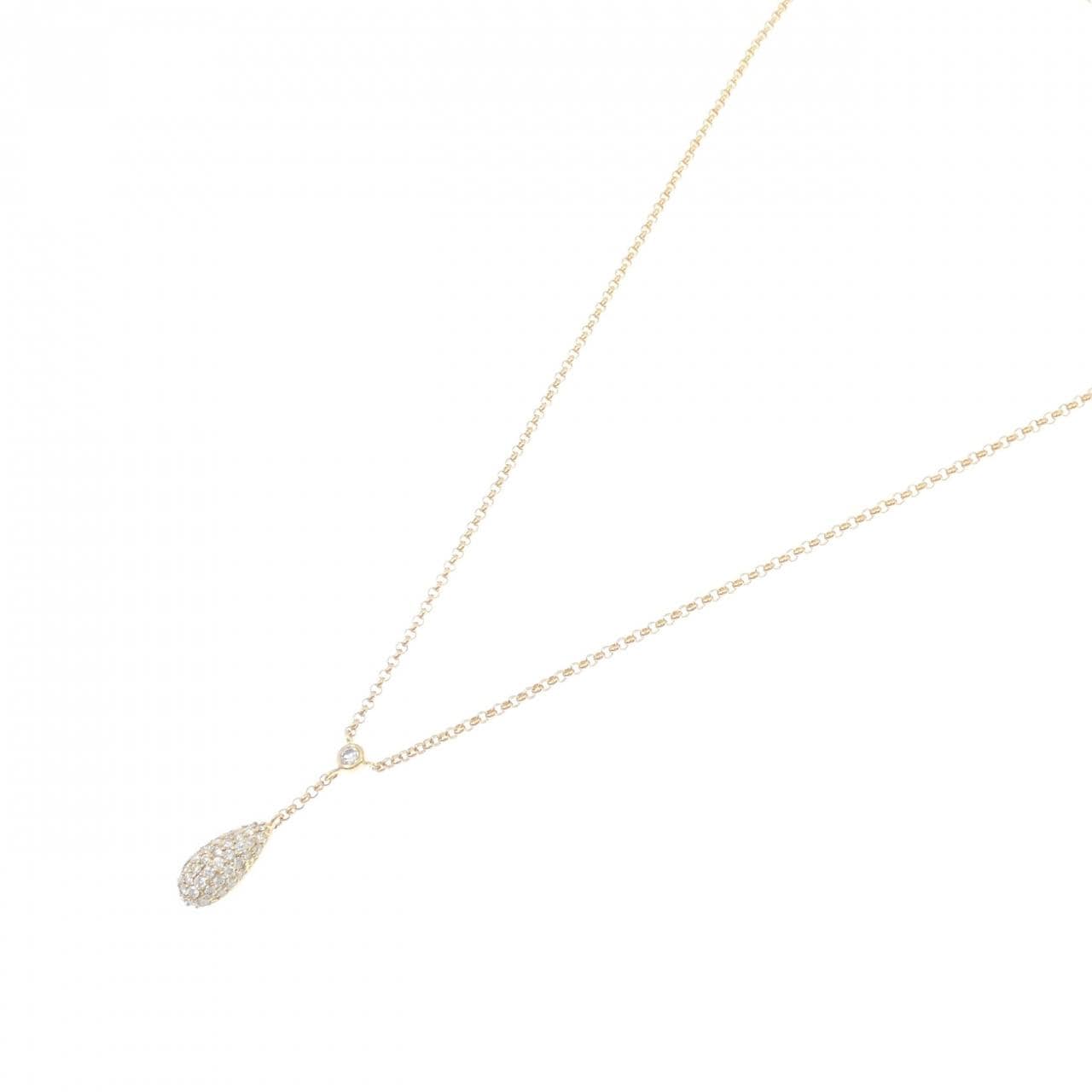 K18YG ダイヤモンド ネックレス 0.59CT