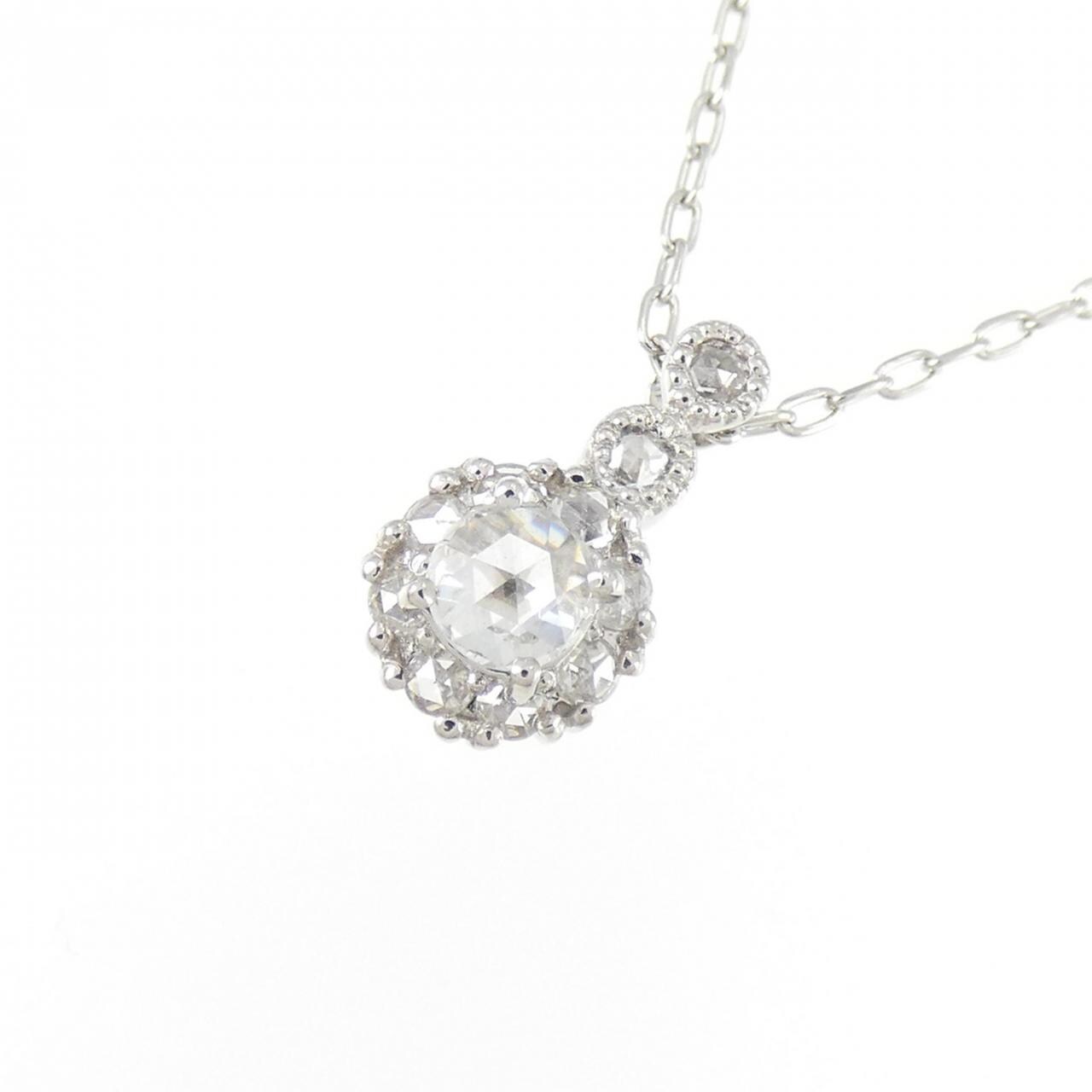 PT ダイヤモンド ネックレス 0.13CT