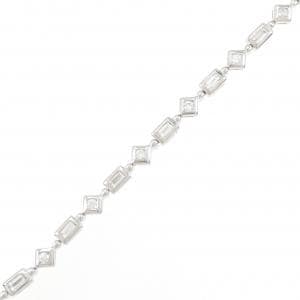 750WG ダイヤモンド ブレスレット 1.04CT