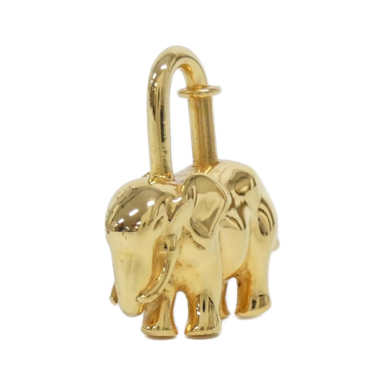 エルメス ELEPHANT カデナ 013248CA キーホルダー