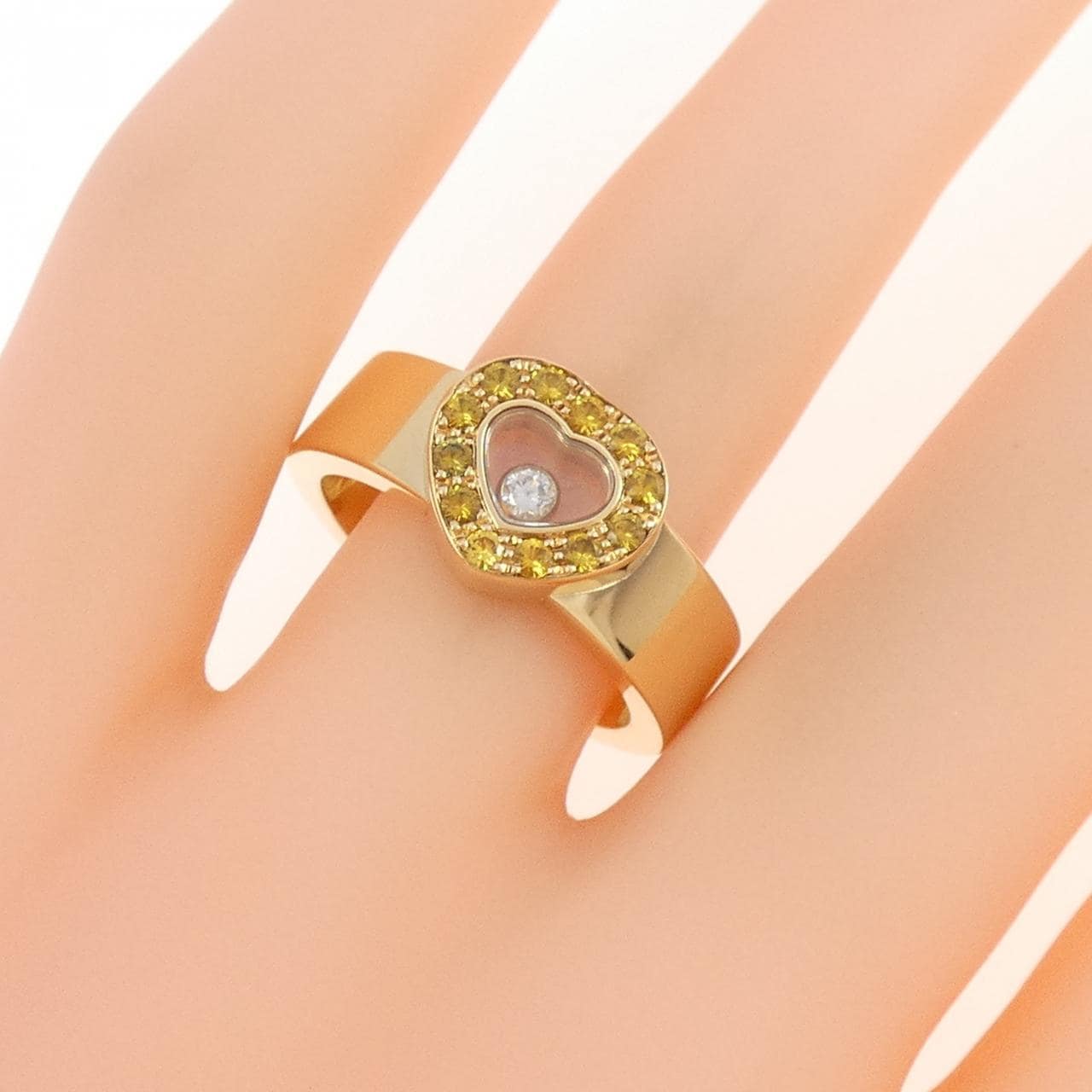 ショパール サファイヤ リング