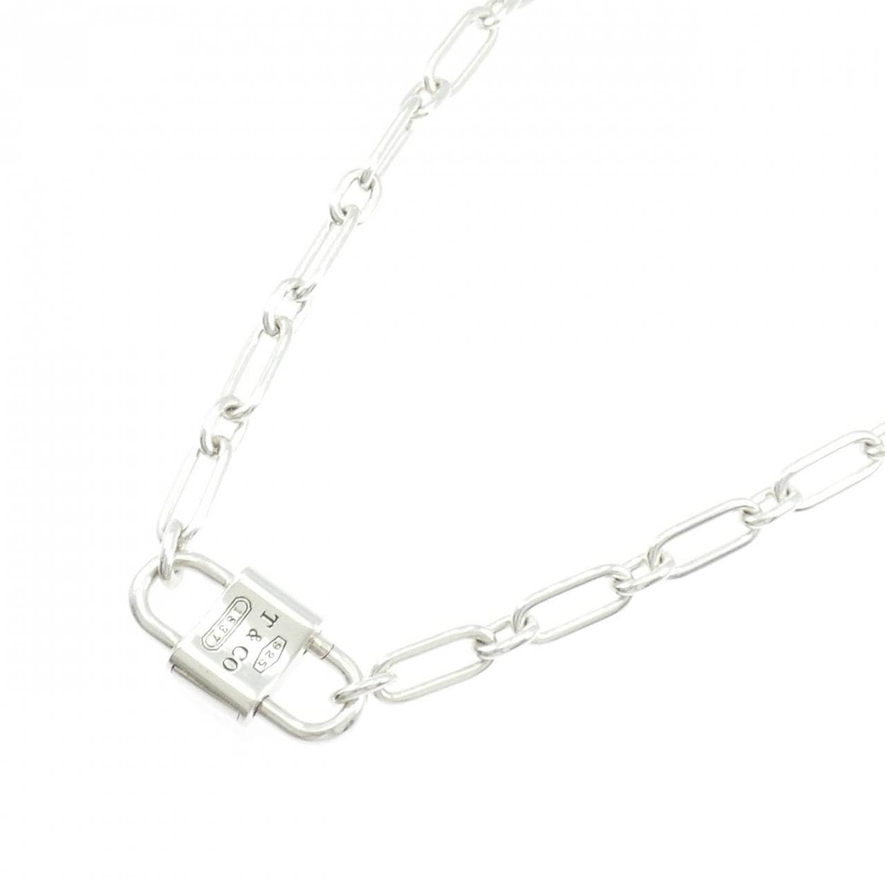 ティファニー 1837 ミディアム ダブルロック ネックレス