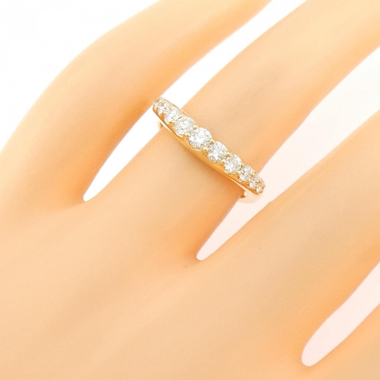 K18YG ダイヤモンド リング 0.50CT