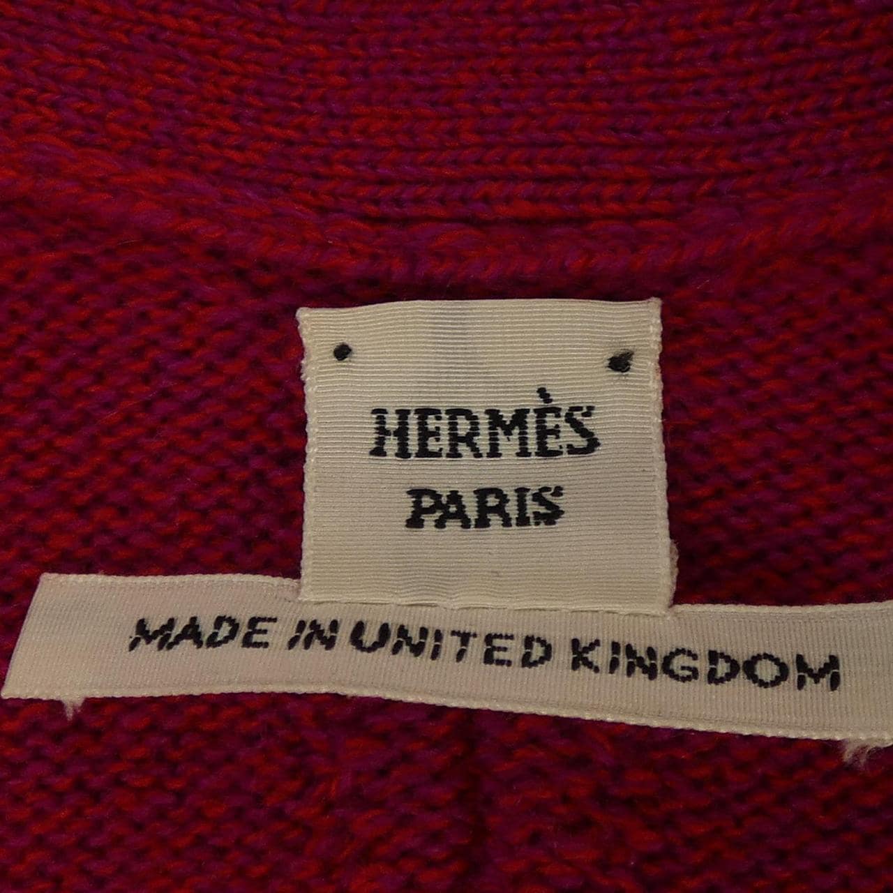 エルメス HERMES ロングカーディガン