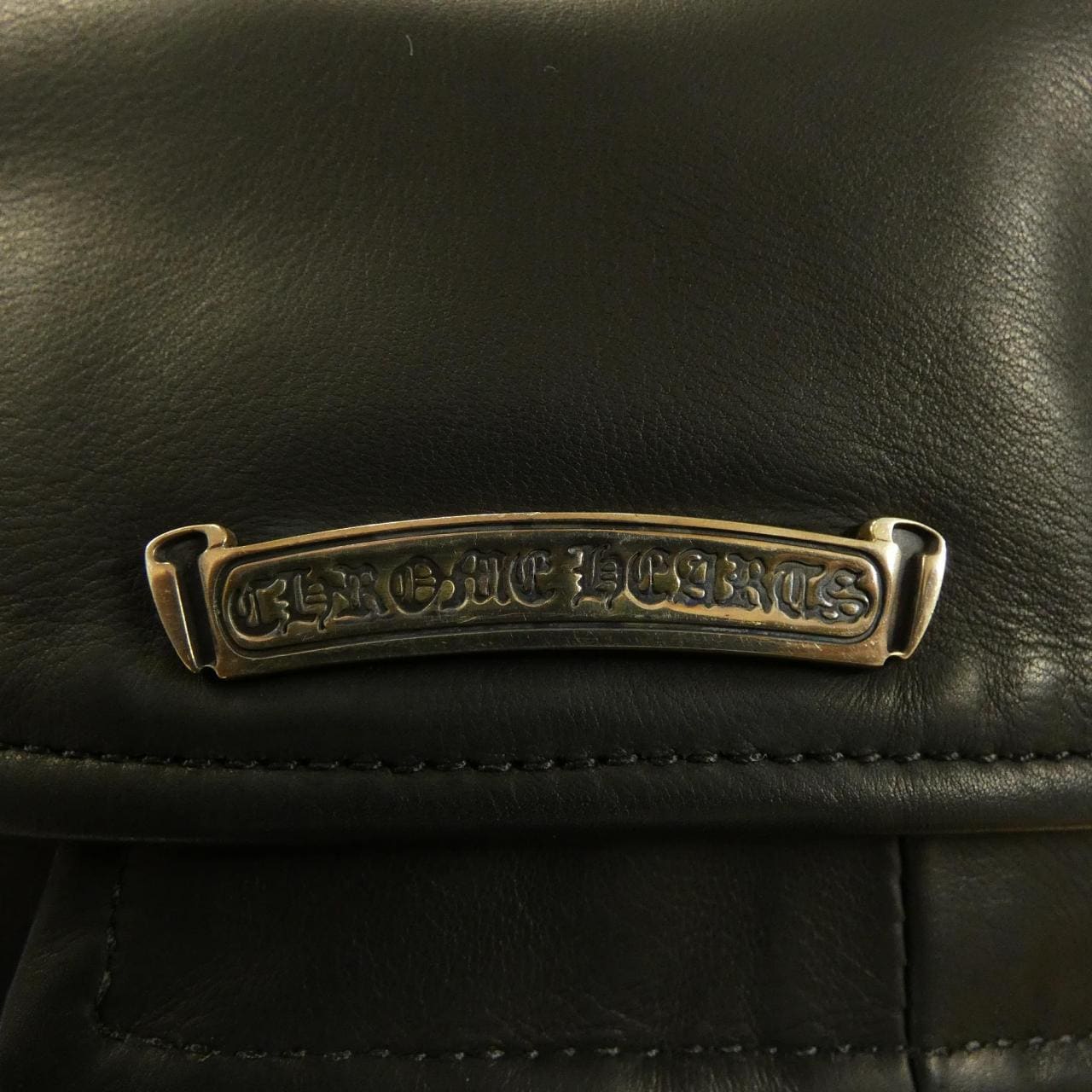 クロムハーツ CHROME HEARTS 2225-304-9511 レザーライダースジャケット