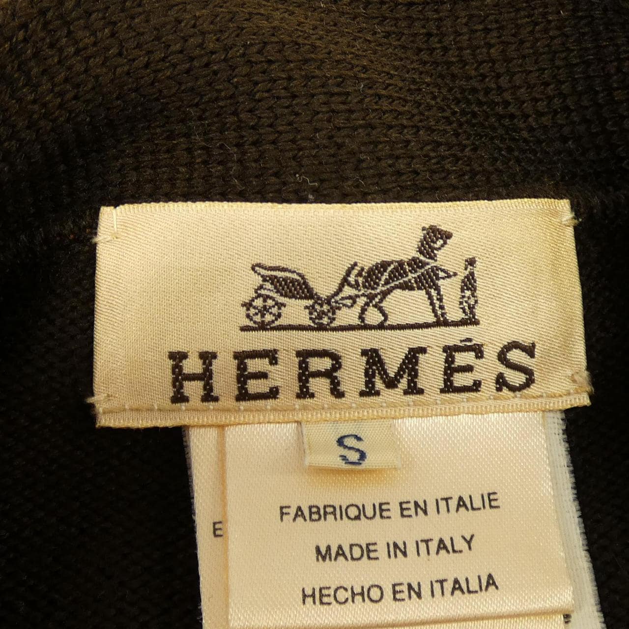 エルメス HERMES カーディガン