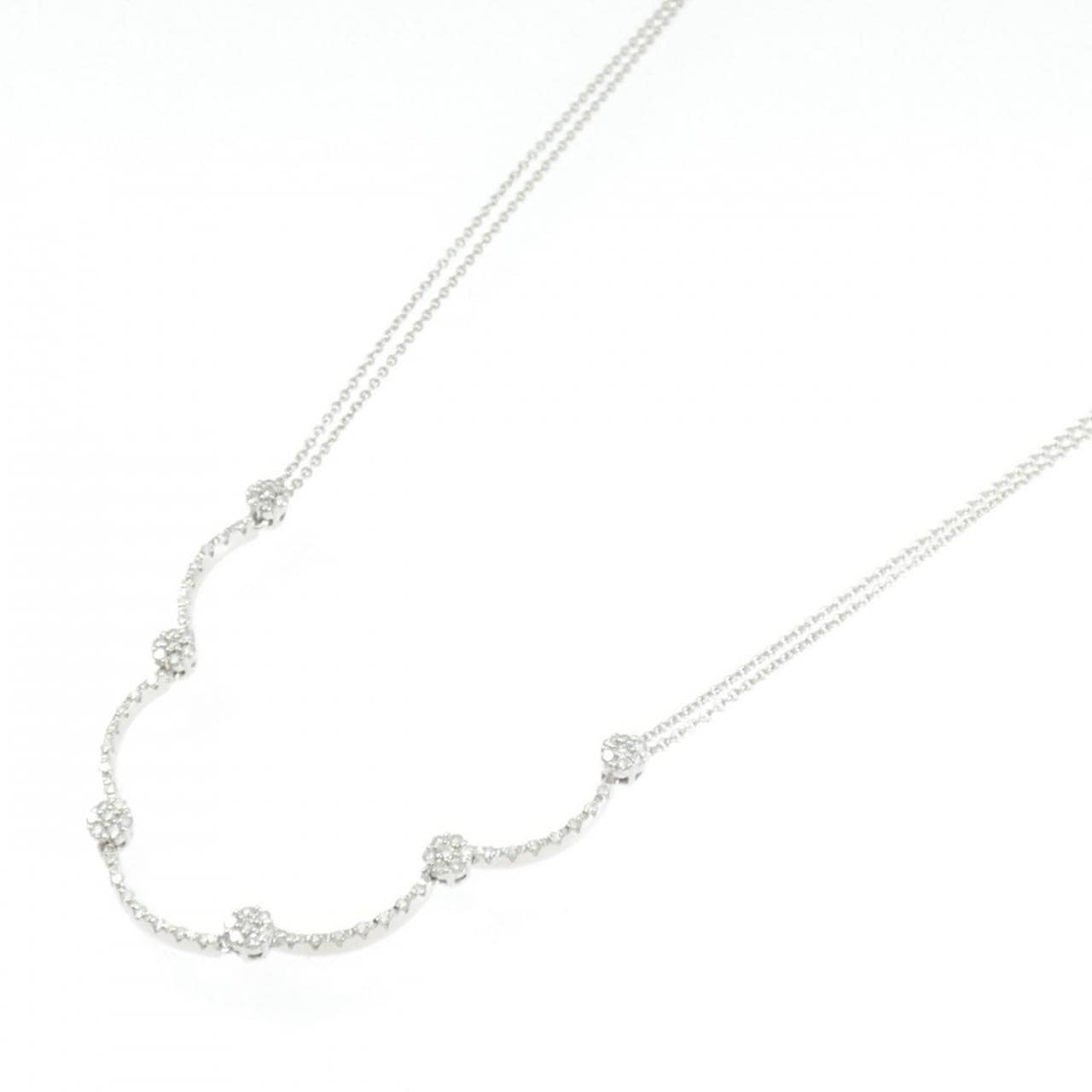 ポンテヴェキオ ダイヤモンド ネックレス 0.52CT