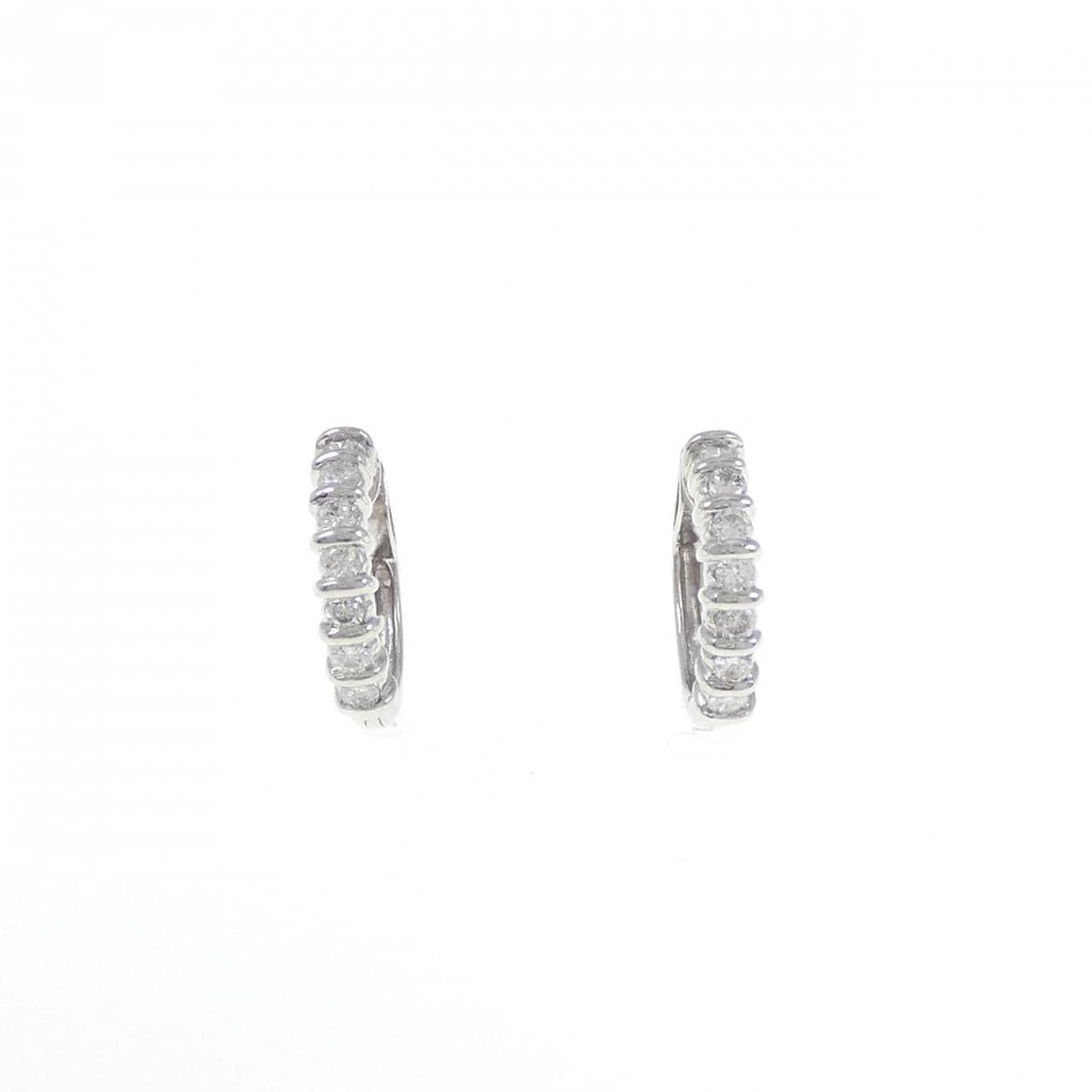 PT Hoop Diamond Earrings 0.46CT