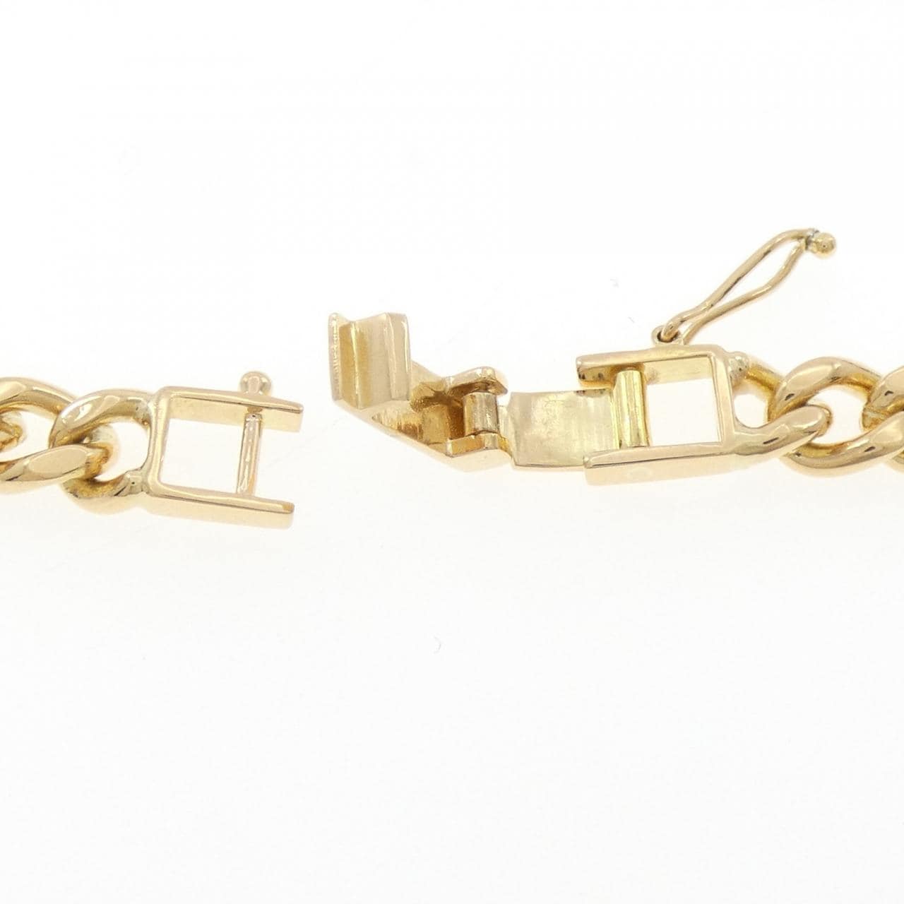 K18YG/K18WG フラワー ダイヤモンド ブレスレット 0.90CT