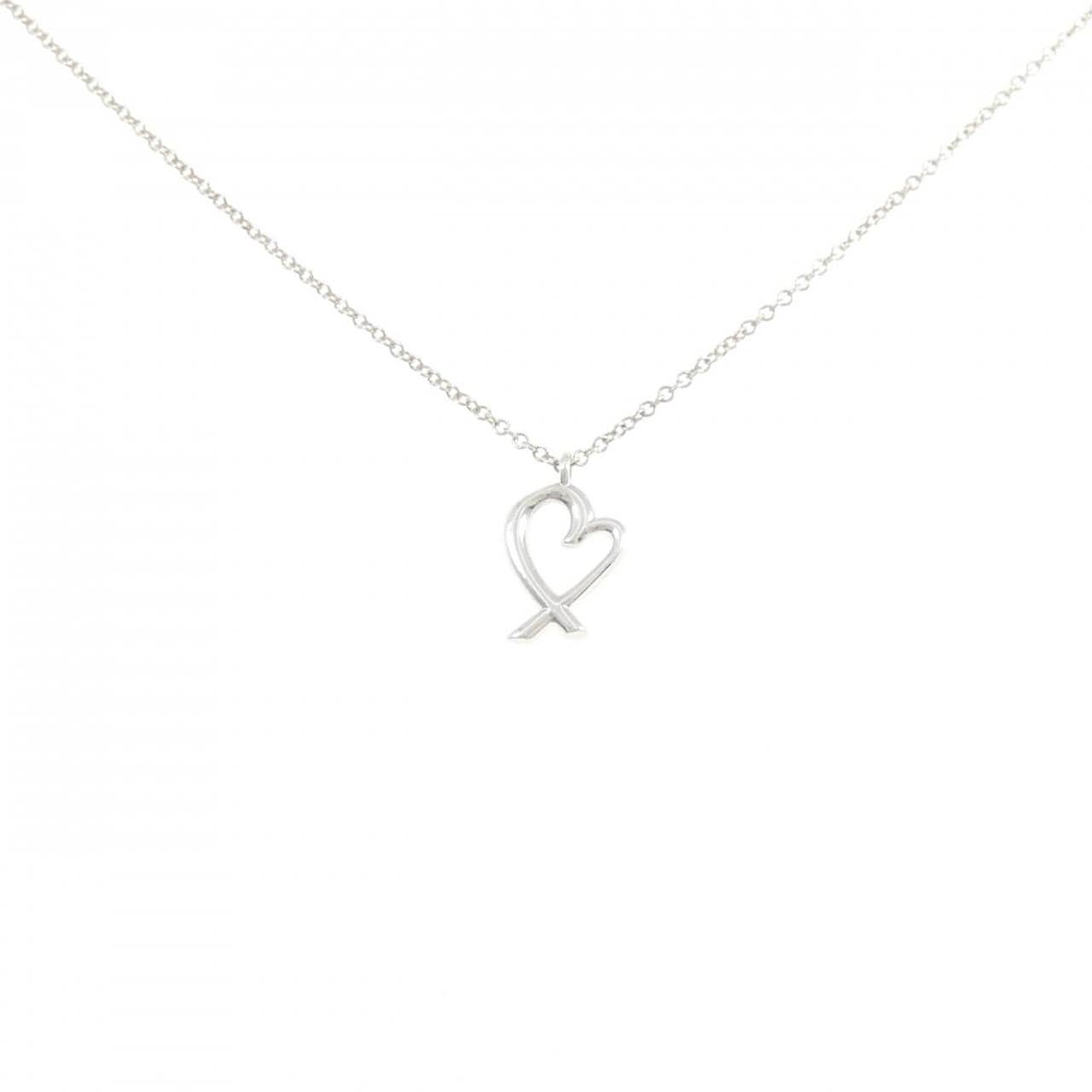 ティファニー ラビングハート ネックレス