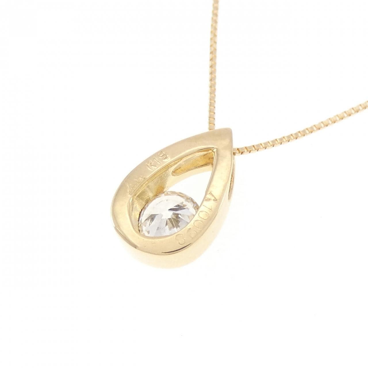 K18YG ダイヤモンド ネックレス