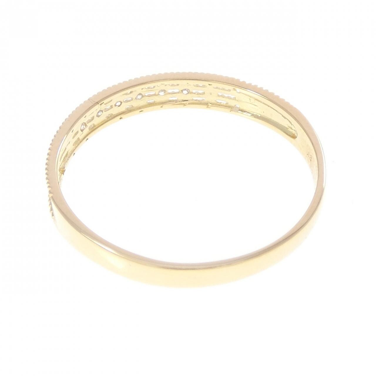 K18YG ダイヤモンド リング 0.03CT