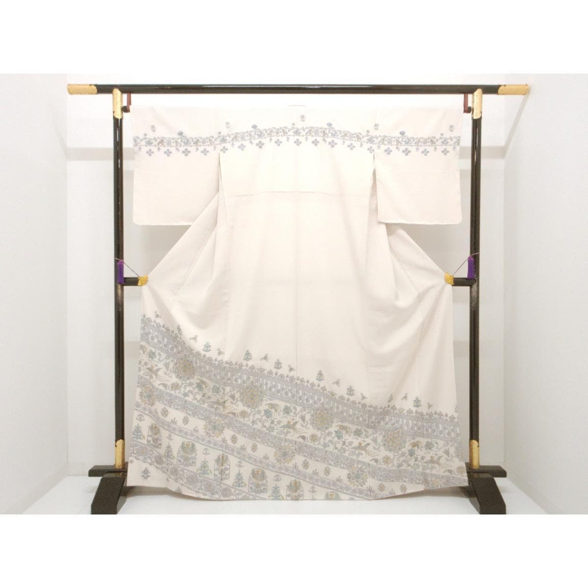 【未使用品】訪問着　刺繍加工