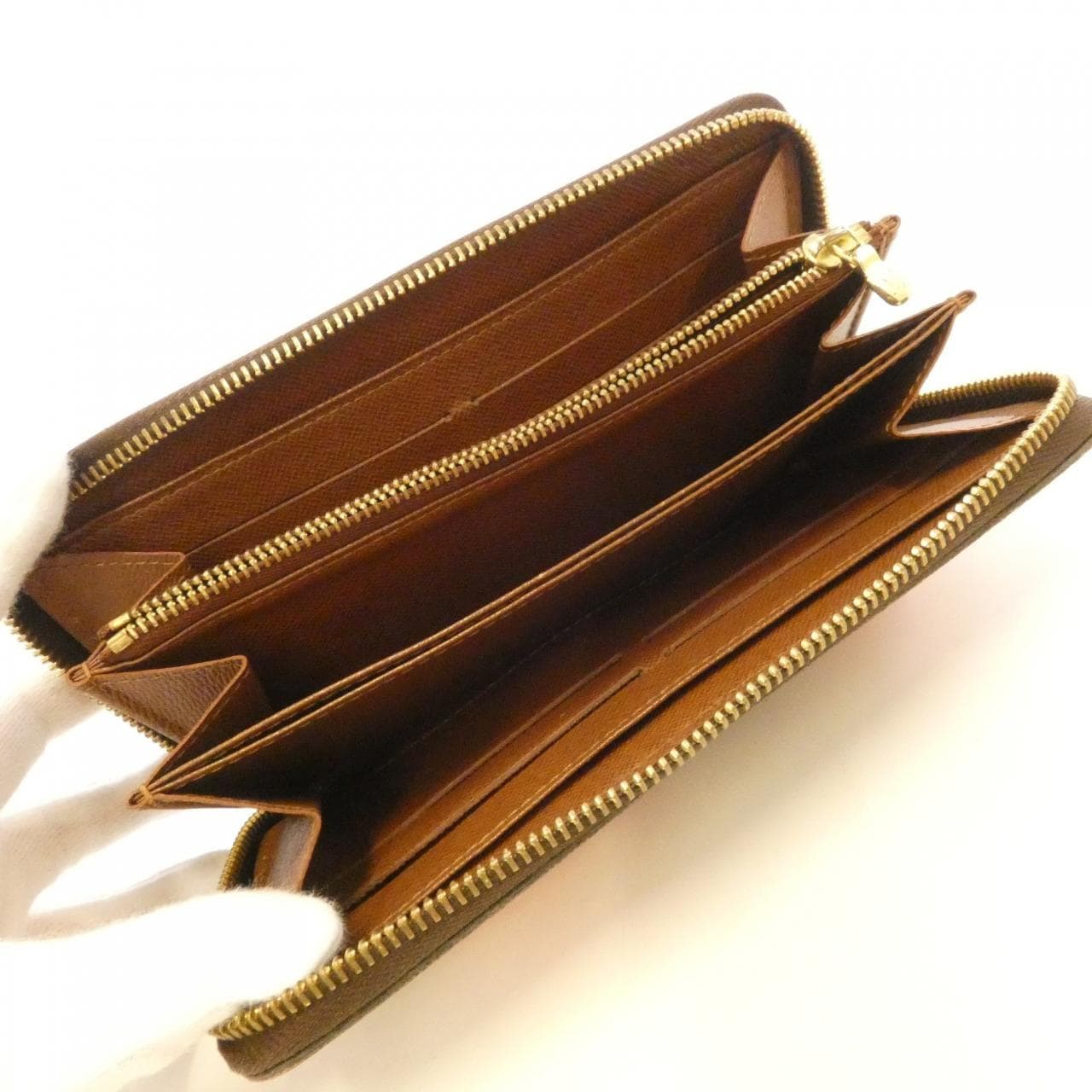 ルイヴィトン モノグラム ローズ(スティーブンスプラウ ジッピー ウォレット M93759 財布