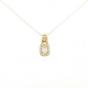 【新品】K18YG ダイヤモンド ネックレス 0.15CT
