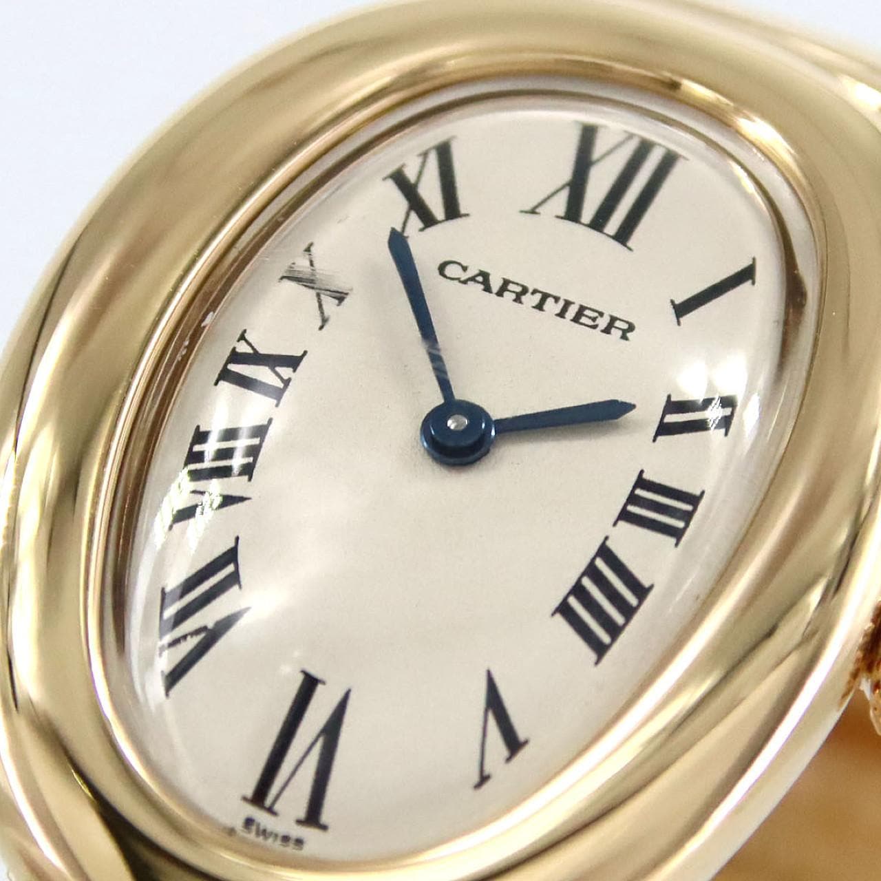 Cartier Baignoir YG W15045D8 YG石英