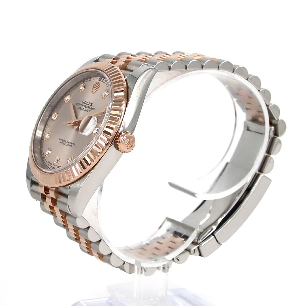 ロレックス デイトジャスト 126331G SSxPG 自動巻 ランダム番