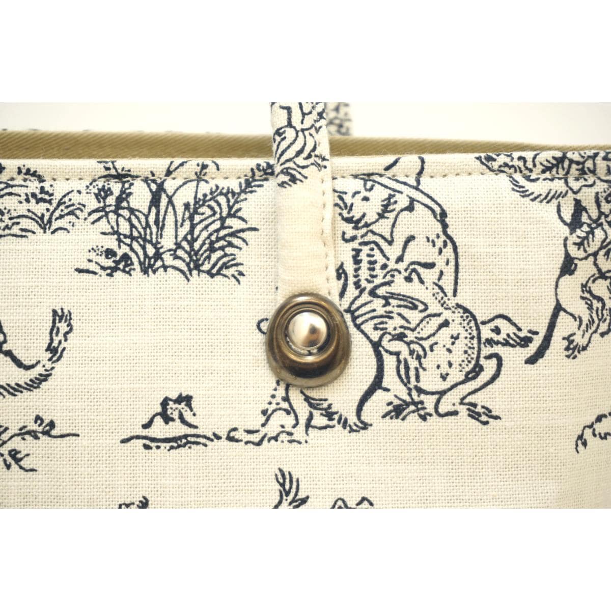 【新品】バッグ　鳥獣戯画