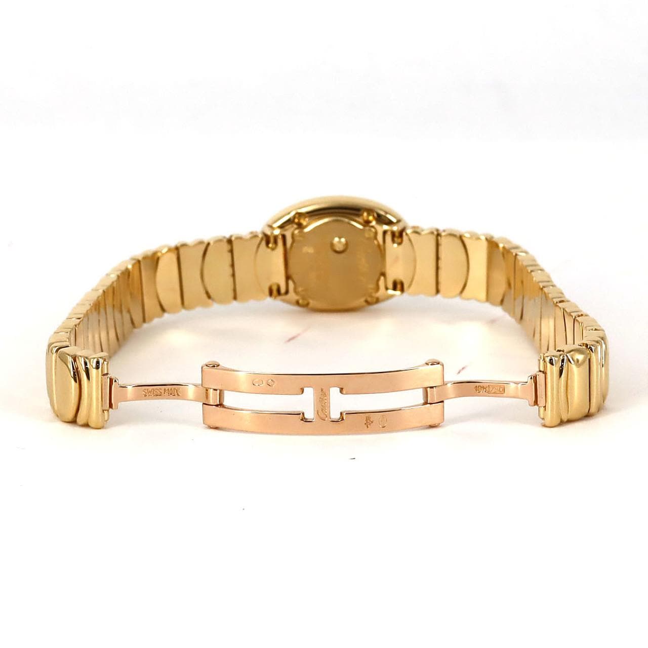 カルティエ ミニベニュワール YG W15109D8 YG クォーツ