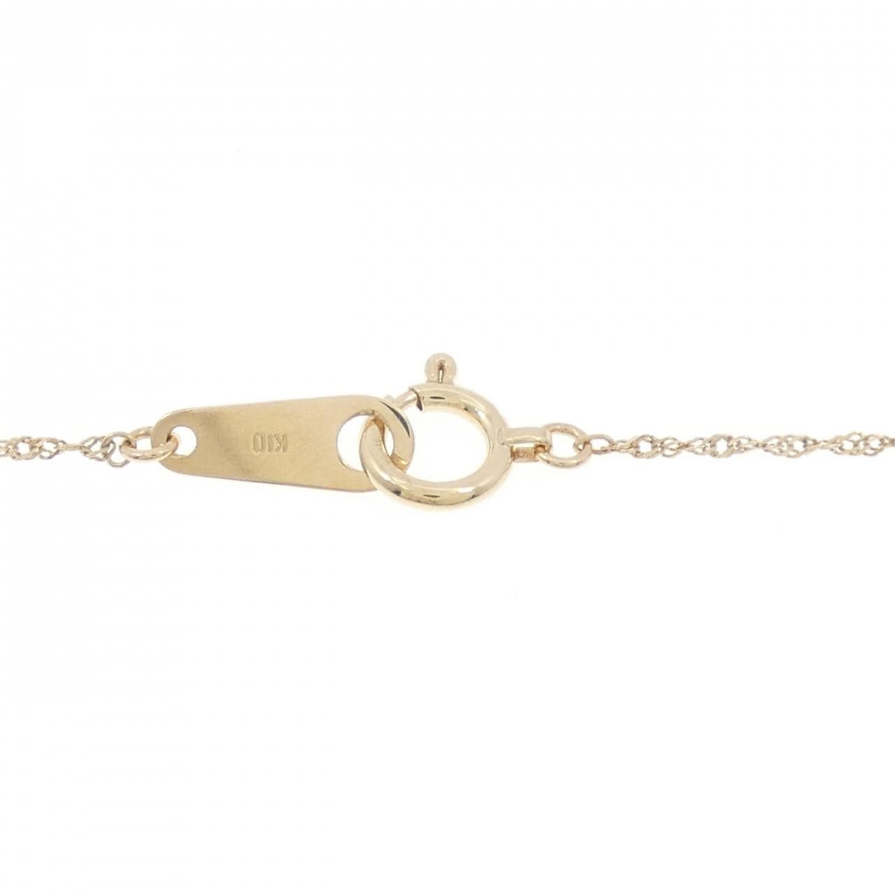 K10YG ダイヤモンド ネックレス