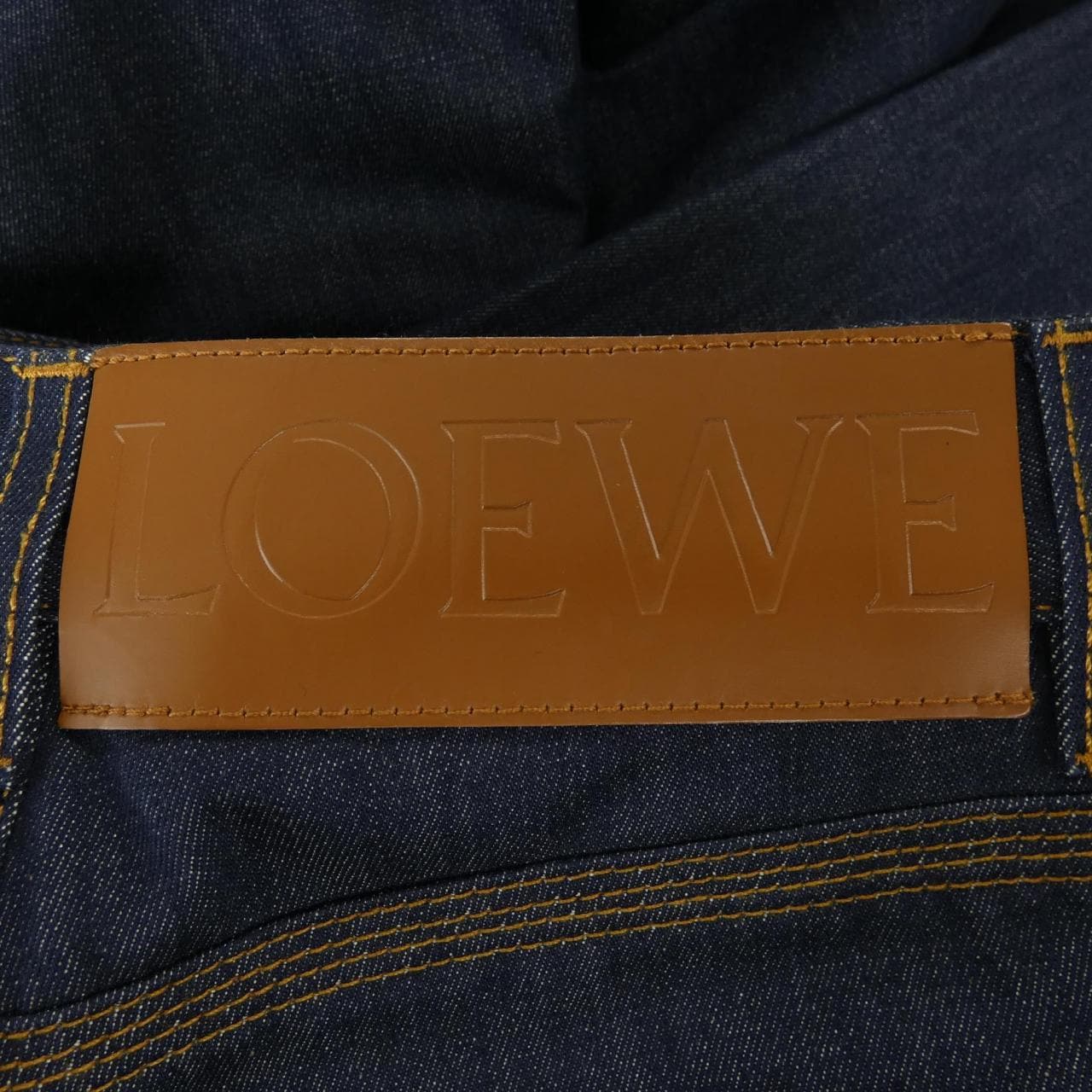ロエベ LOEWE フィッシャーマン　ターンアップジーンズ S359Y11X68 ジーンズ