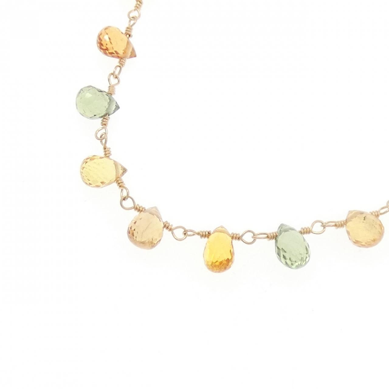 K18PG サファイヤ ネックレス 17.00CT