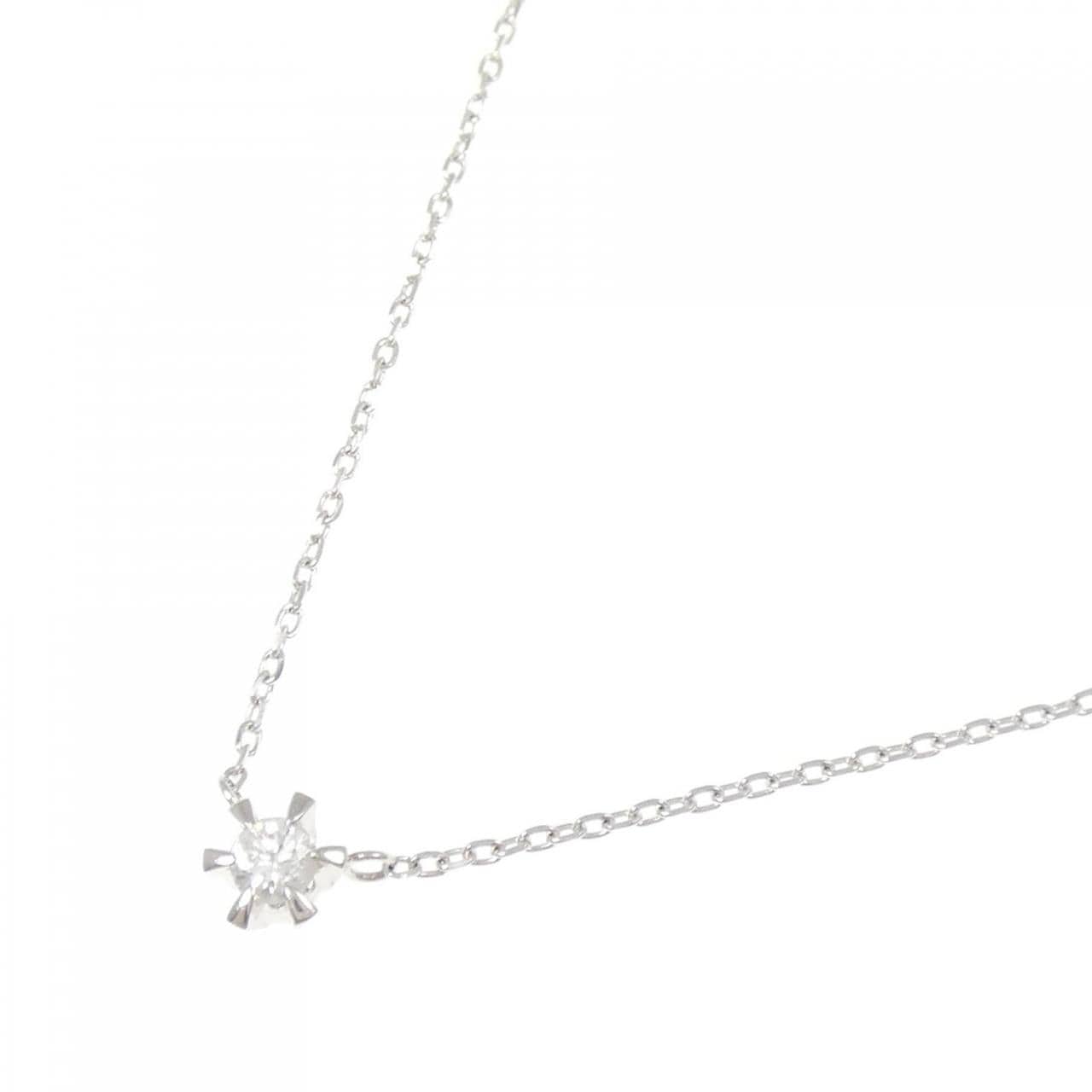 PT850 ダイヤモンド ネックレス 0.12CT