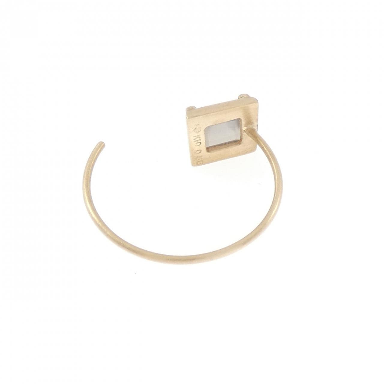 トーカティブ ムーンストーン ピアス 0.56CT 片耳
