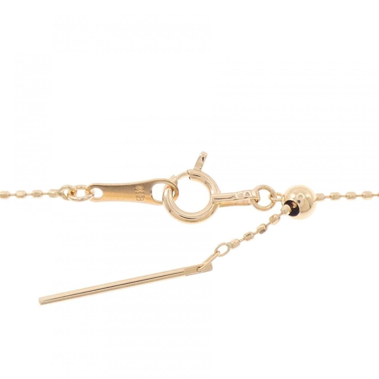 K18PG アレキサンドライト ネックレス 0.87CT