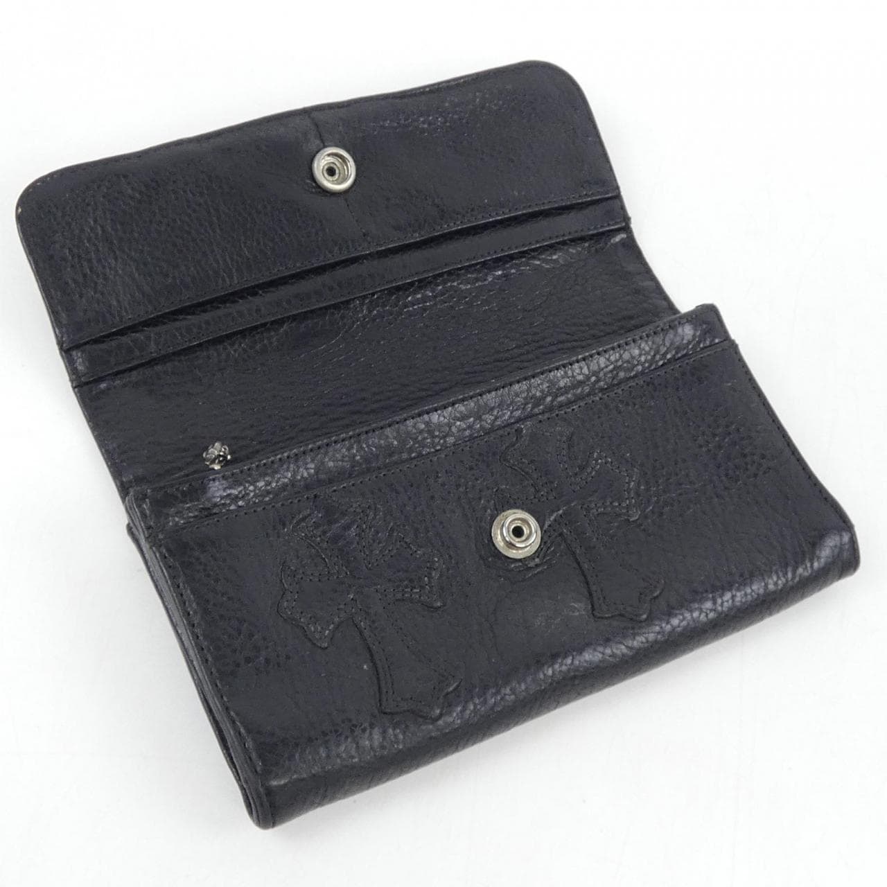 クロムハーツ CHROME HEARTS JUDY 6CEME CROS  ジュディ セメタリー クロスパッチ WALLET