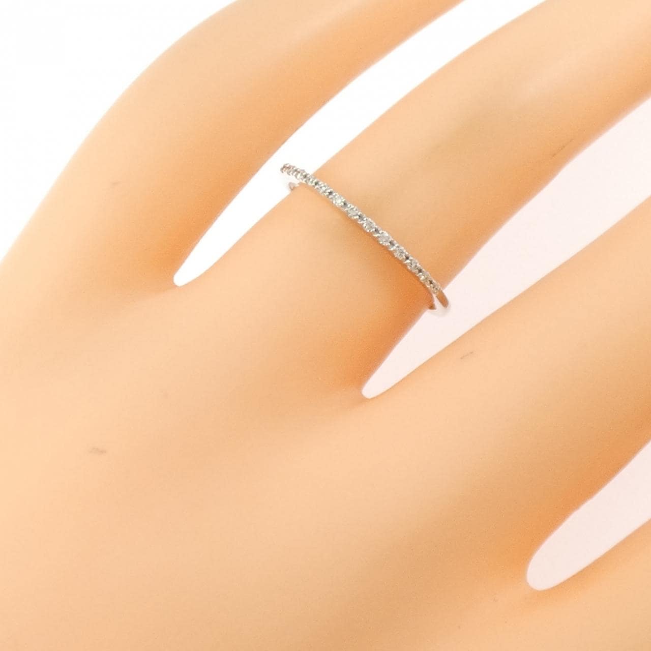 K10WG ダイヤモンド リング 0.05CT