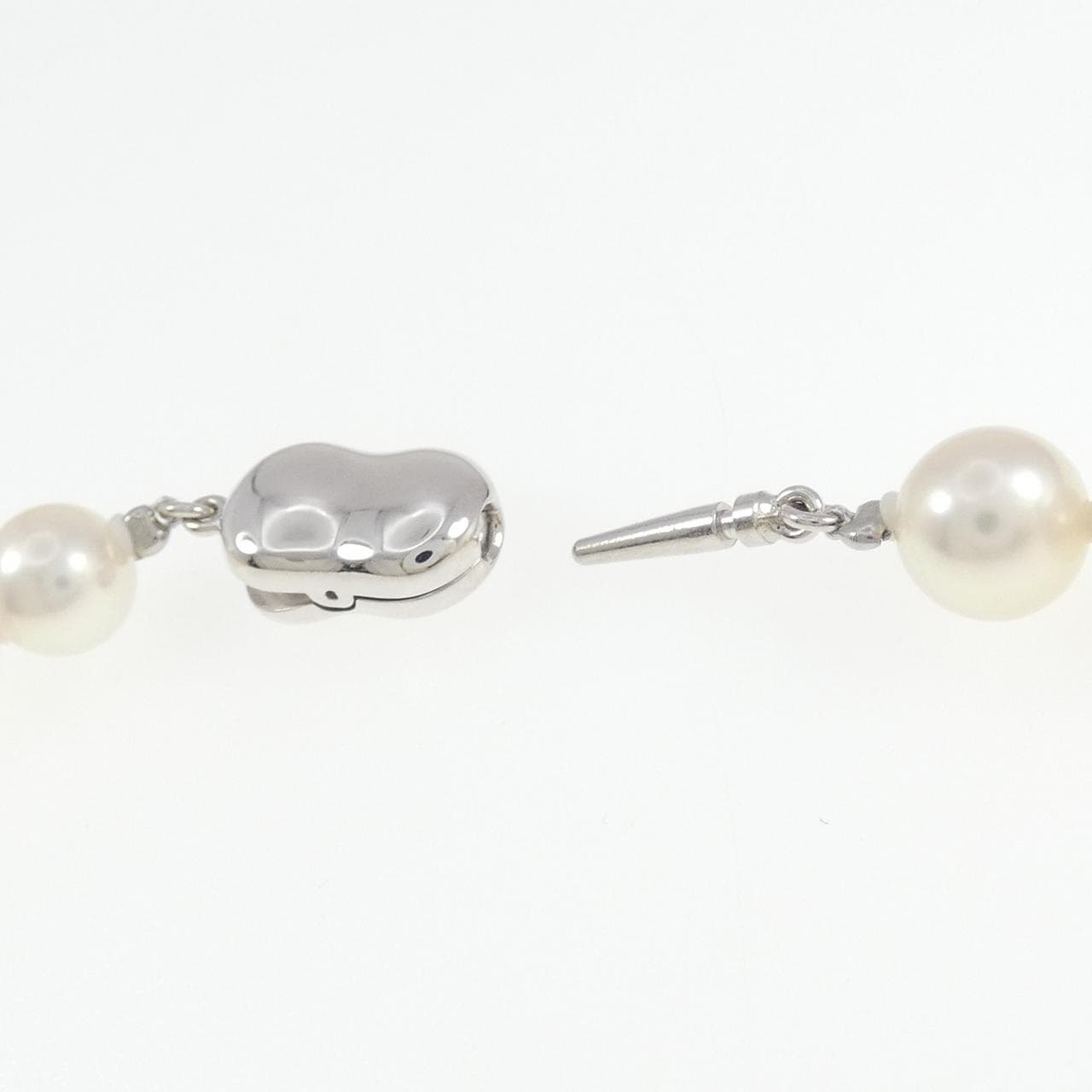 シルバークラスプ アコヤパール ネックレス 7.0-7.5mm