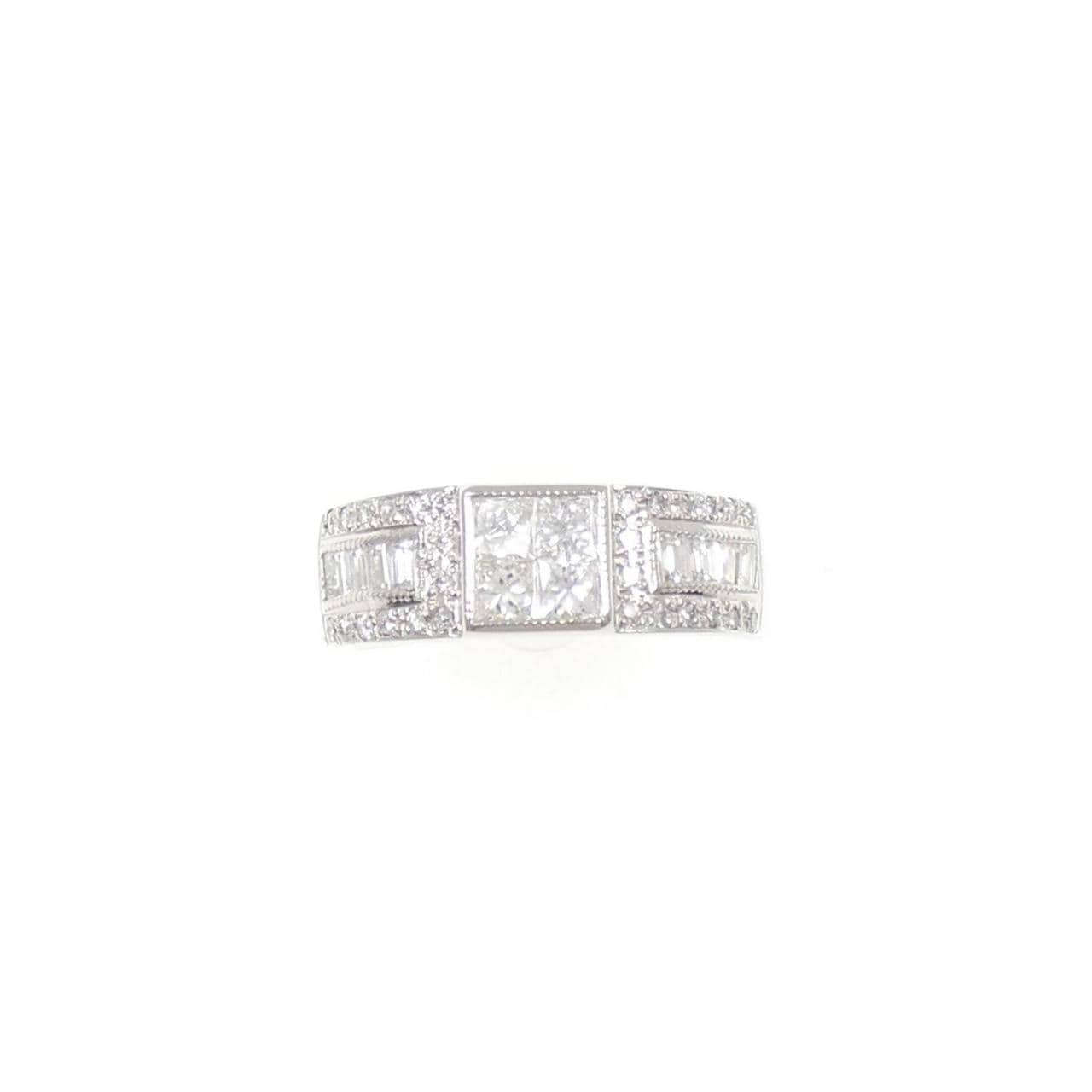 PT900 ダイヤモンド リング 1.00CT
