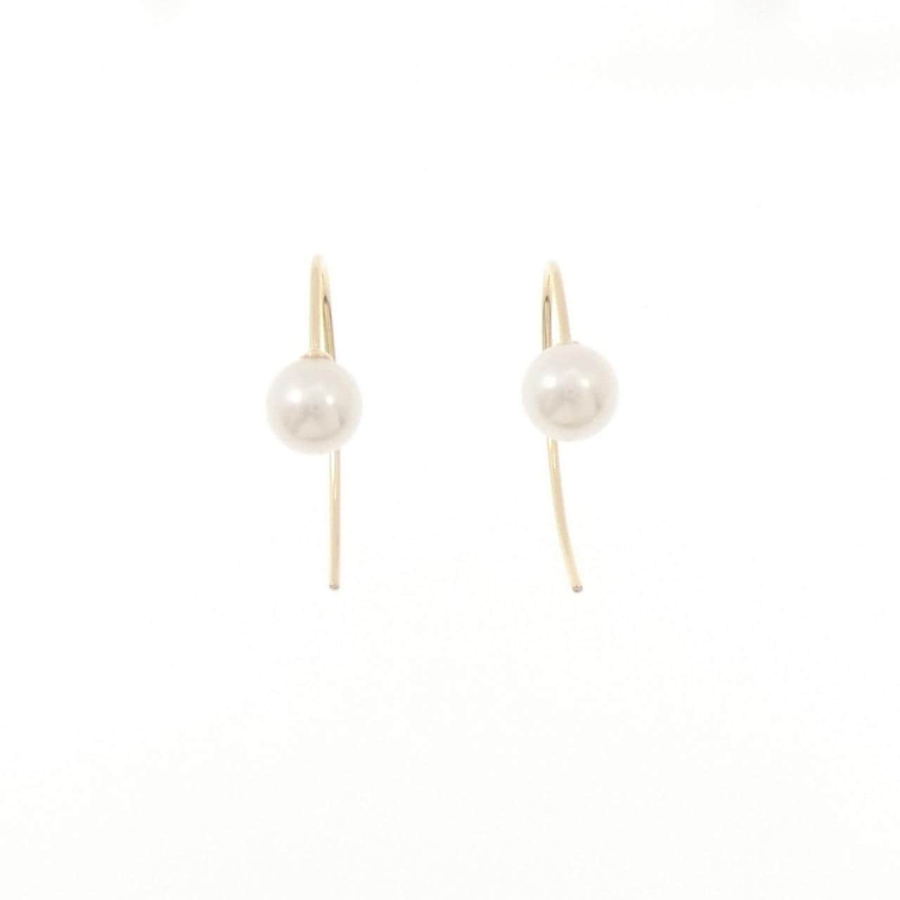 K18YG アコヤパール ピアス 5.7mm