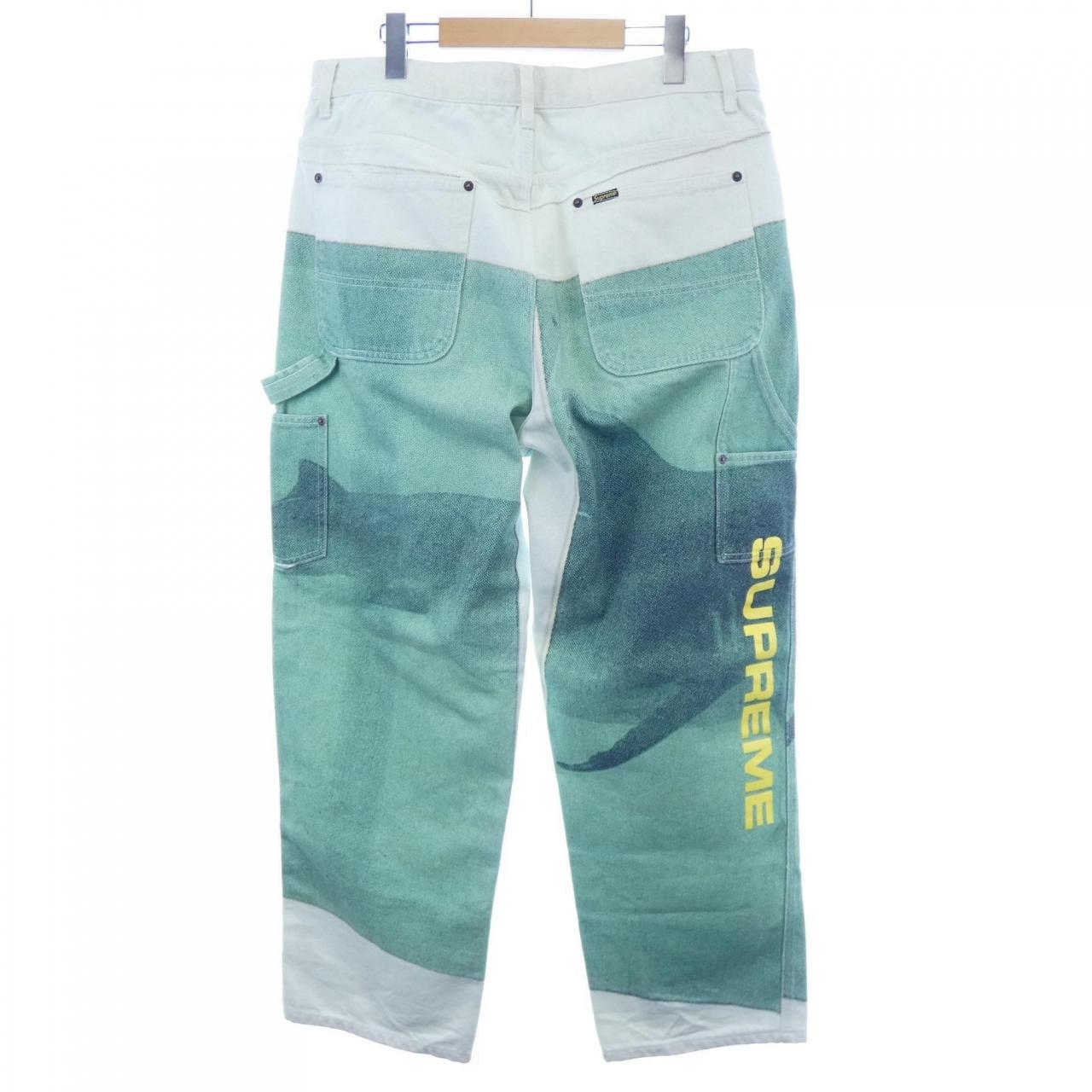 シュプリーム SUPREME Damien Hirst Painter パンツ