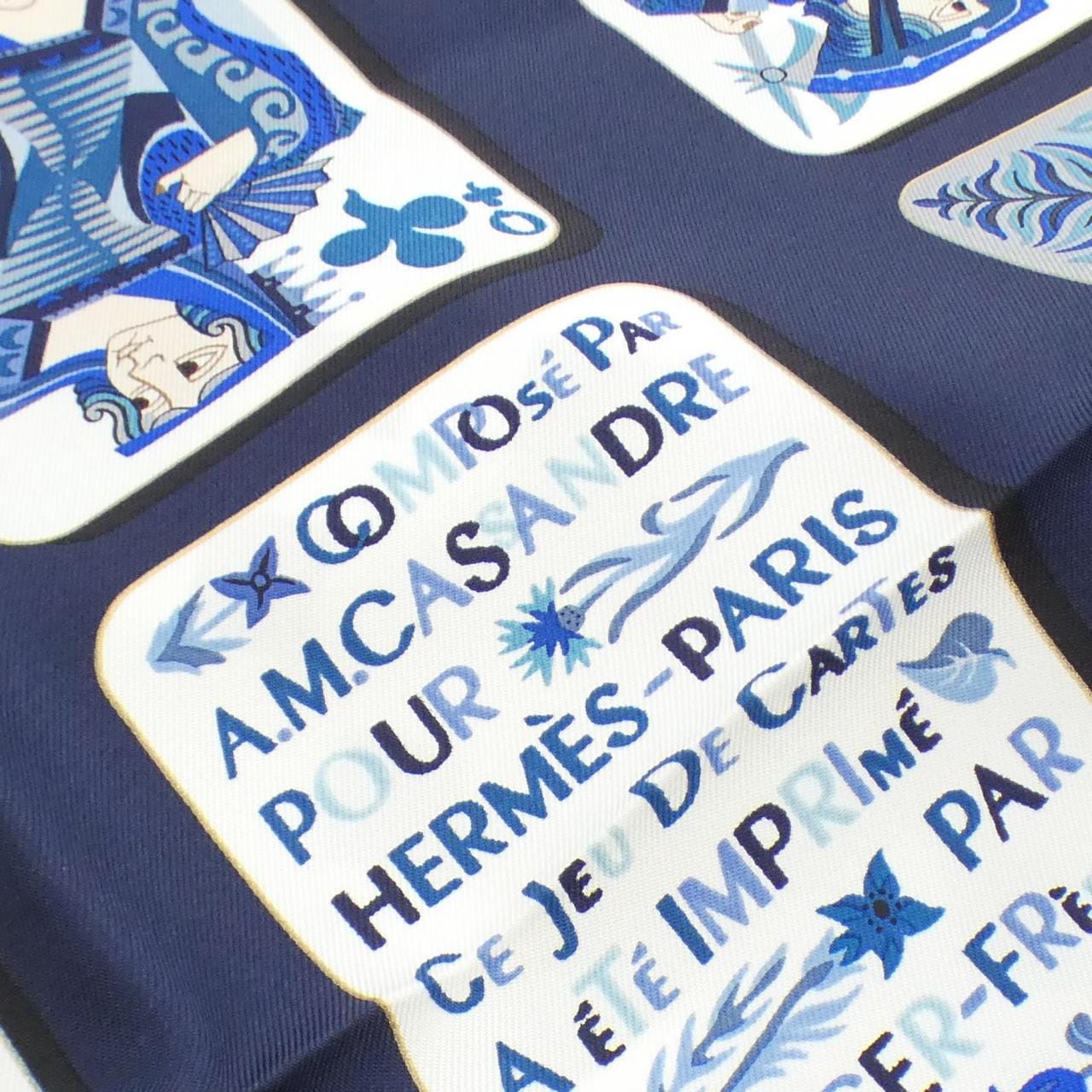 HERMES JEU DE CARTES Carre Scarf