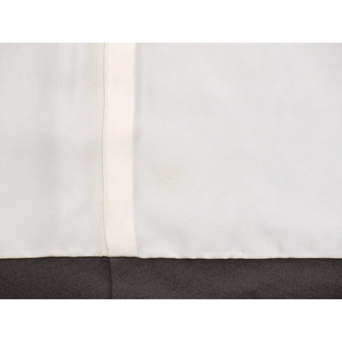 【未使用品】色留袖　刺繍加工　友禅金彩加工　蔦